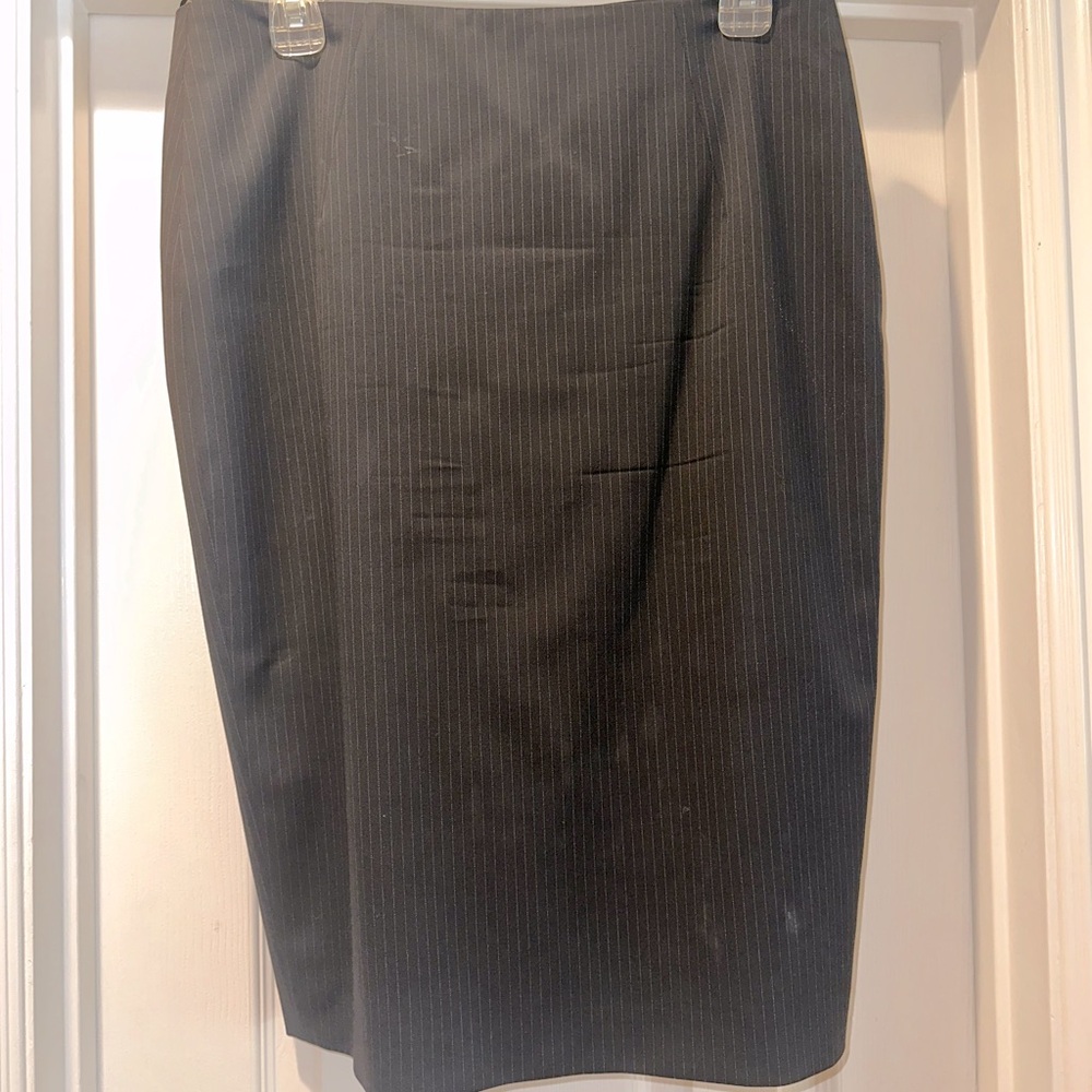 Boss by Hugo Boss Pencil skirt with pinstripe detail